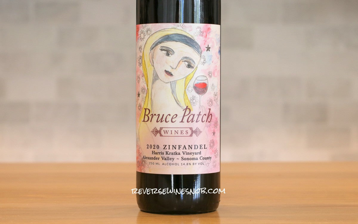 Bruce Patch 2020 Harris Kratka Vineyard Zinfandel 4 Bottles