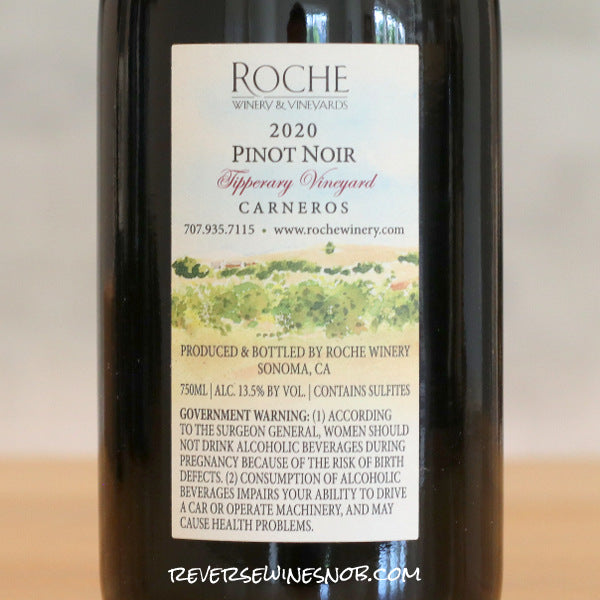 Roche Winery 2020 Reserve Pinot Noir 4 bottles SUMMER SHIP
