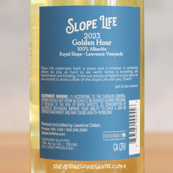 Slope Life 2023 Golden Hour Albariño 6 Bottles