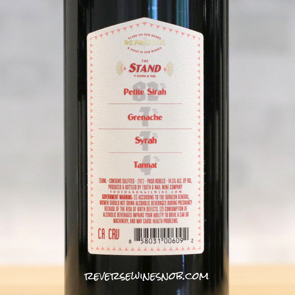Tooth & Nail 2023 The Stand Red 4 Bottles - SUMMER HOLD