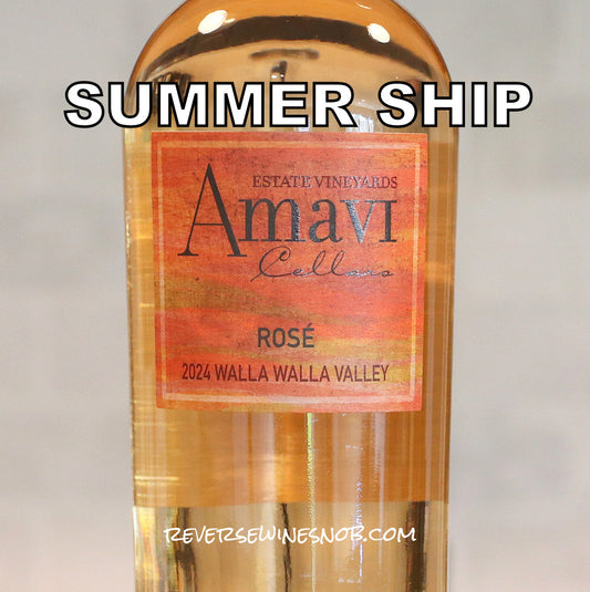 Amavi Cellars 2024 Rosé 6 bottles SUMMER SHIP