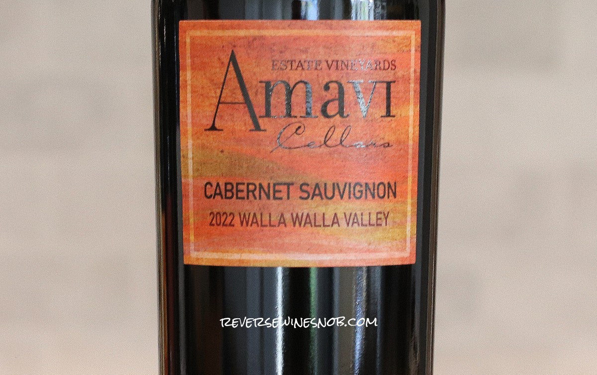 Amavi Cellars 2022 Cabernet Sauvignon - 6 Bottles