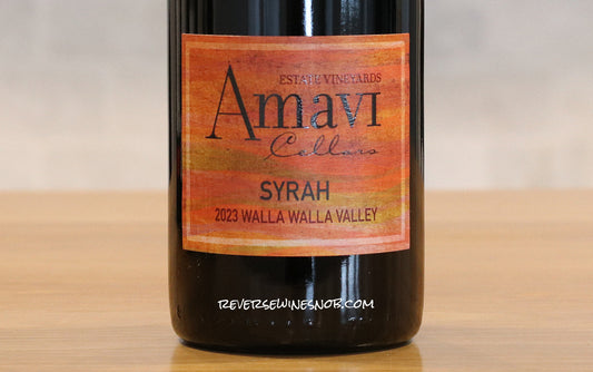 Amavi Cellars 2023 Syrah - 4 Bottles
