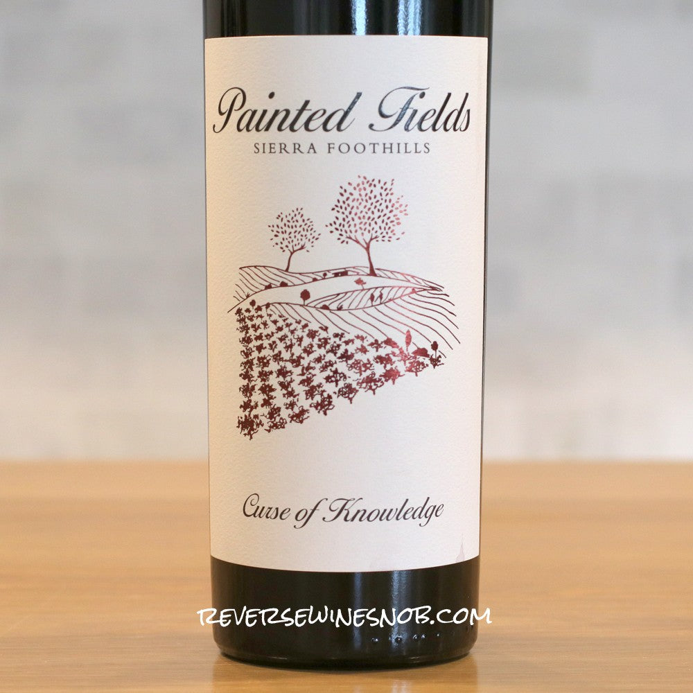 Painted Fields Curse of Knowledge Red Blend 2021 4 Bottles