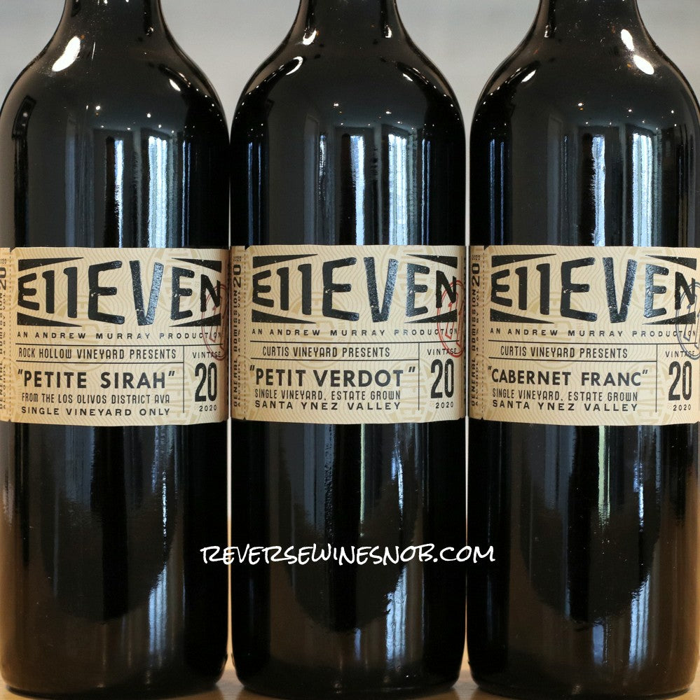 E11even Wine Mixed Reds 2020 3 bottles