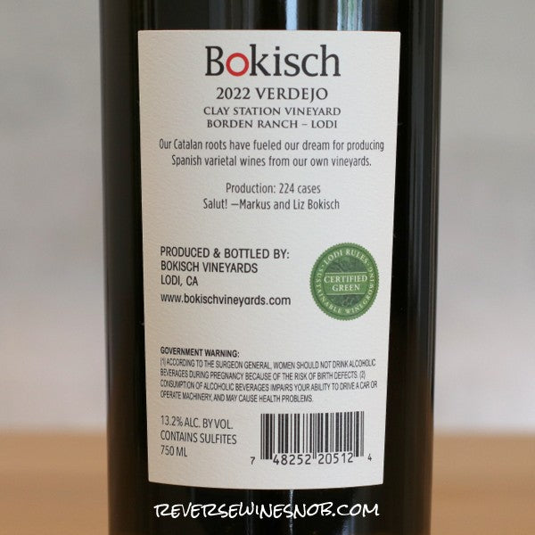 Bokisch 2022 Verdejo 4 Bottles - SHIP NOW