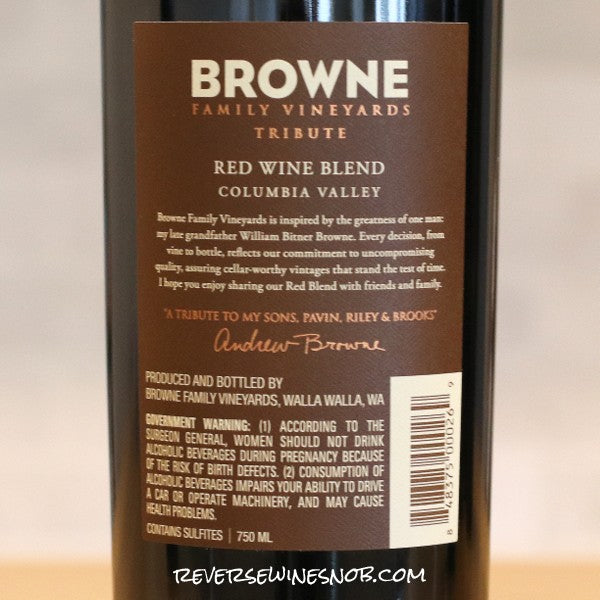 Browne Family Vineyards Mixed Reds Trio in Wood Box