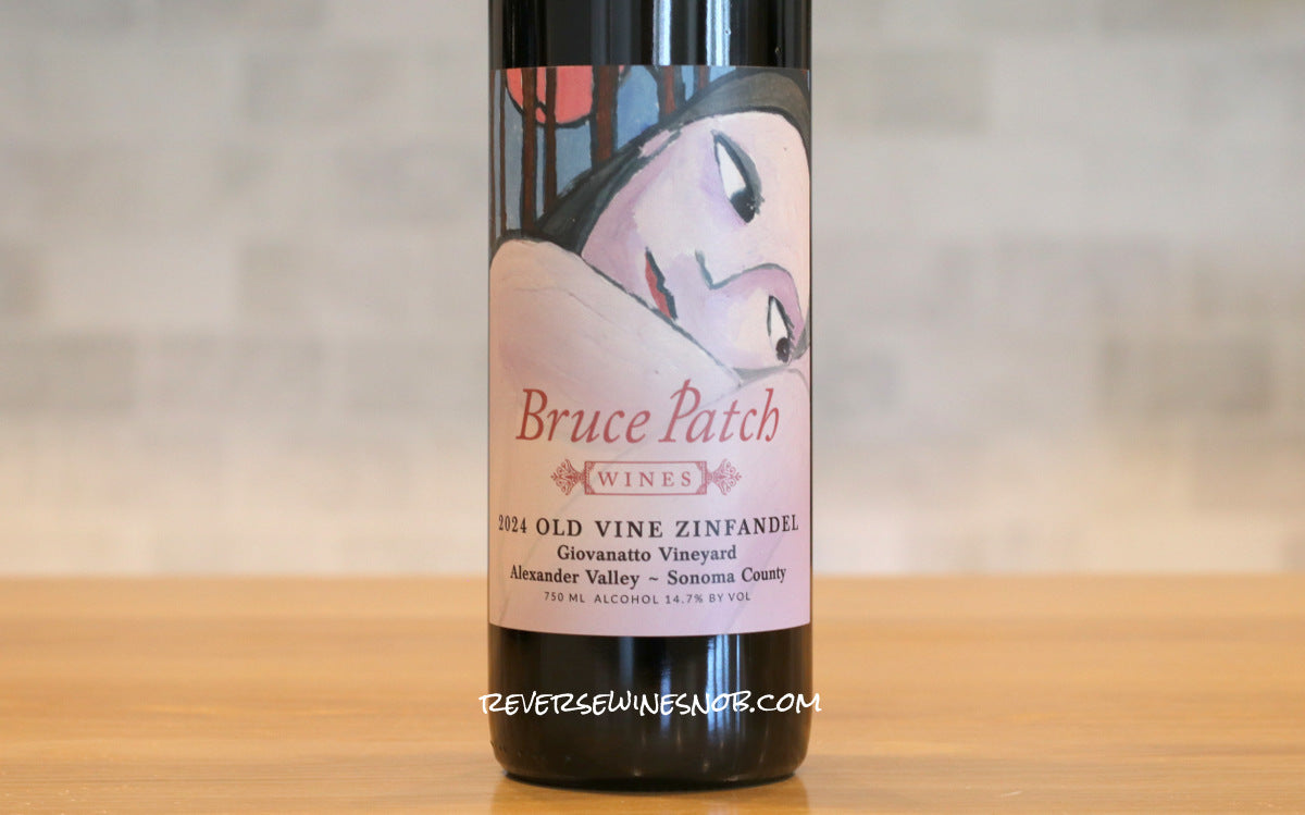 Bruce Patch 2024 Giovanatto Vineyard Old Vine Zinfandel 3 Bottles