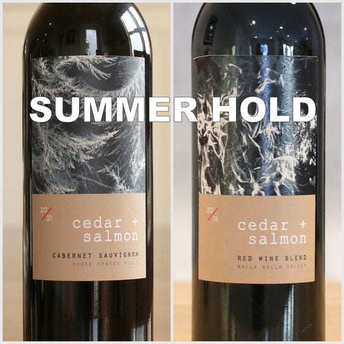 Cedar & Salmon 2018 - 2021 Mixed Reds 6 Bottles SUMMER HOLD