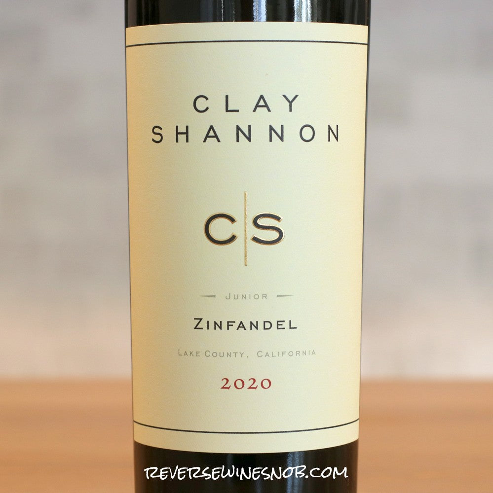 Clay Shannon Zinfandel 2020 4 Bottles