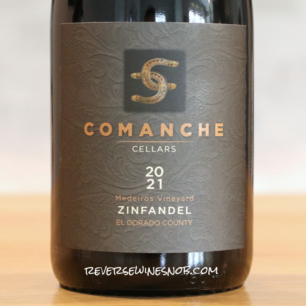 Comanche Cellars Zinfandel 2021 4 Bottles