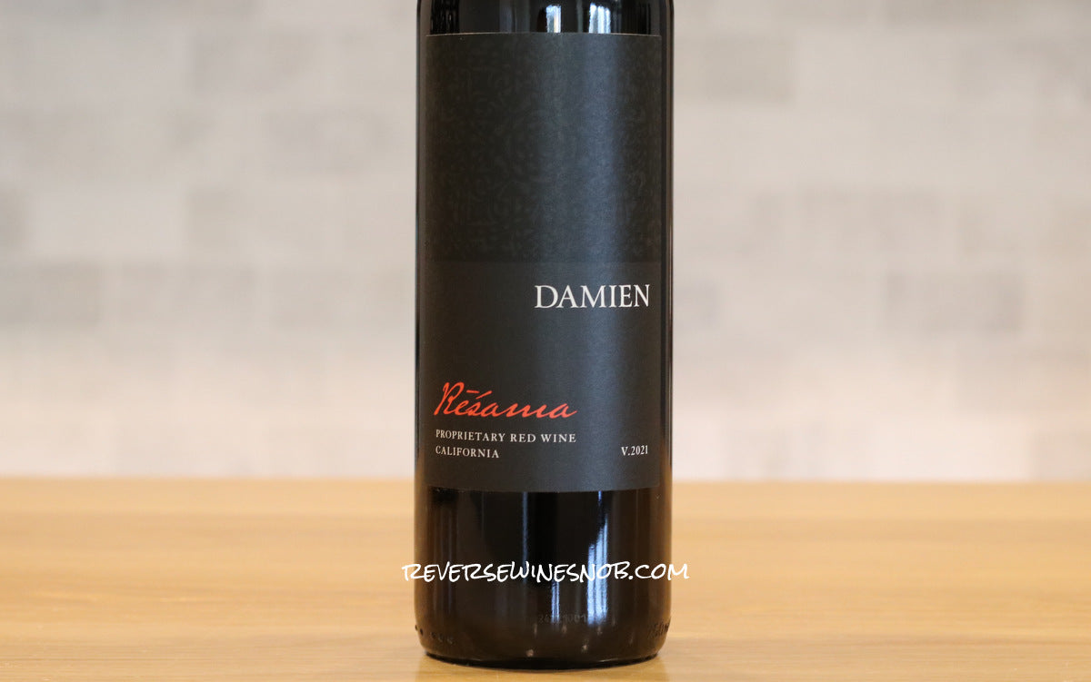 Damien 2021  Rēśama Proprietary Red Wine 4 Bottles