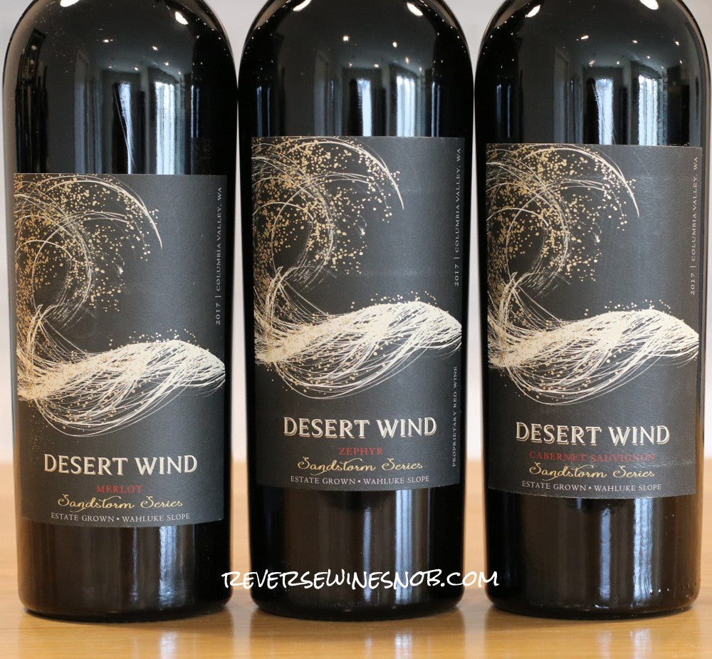 Desert Wind Sandstorm Series Mixed Reds 2017 3 bottles