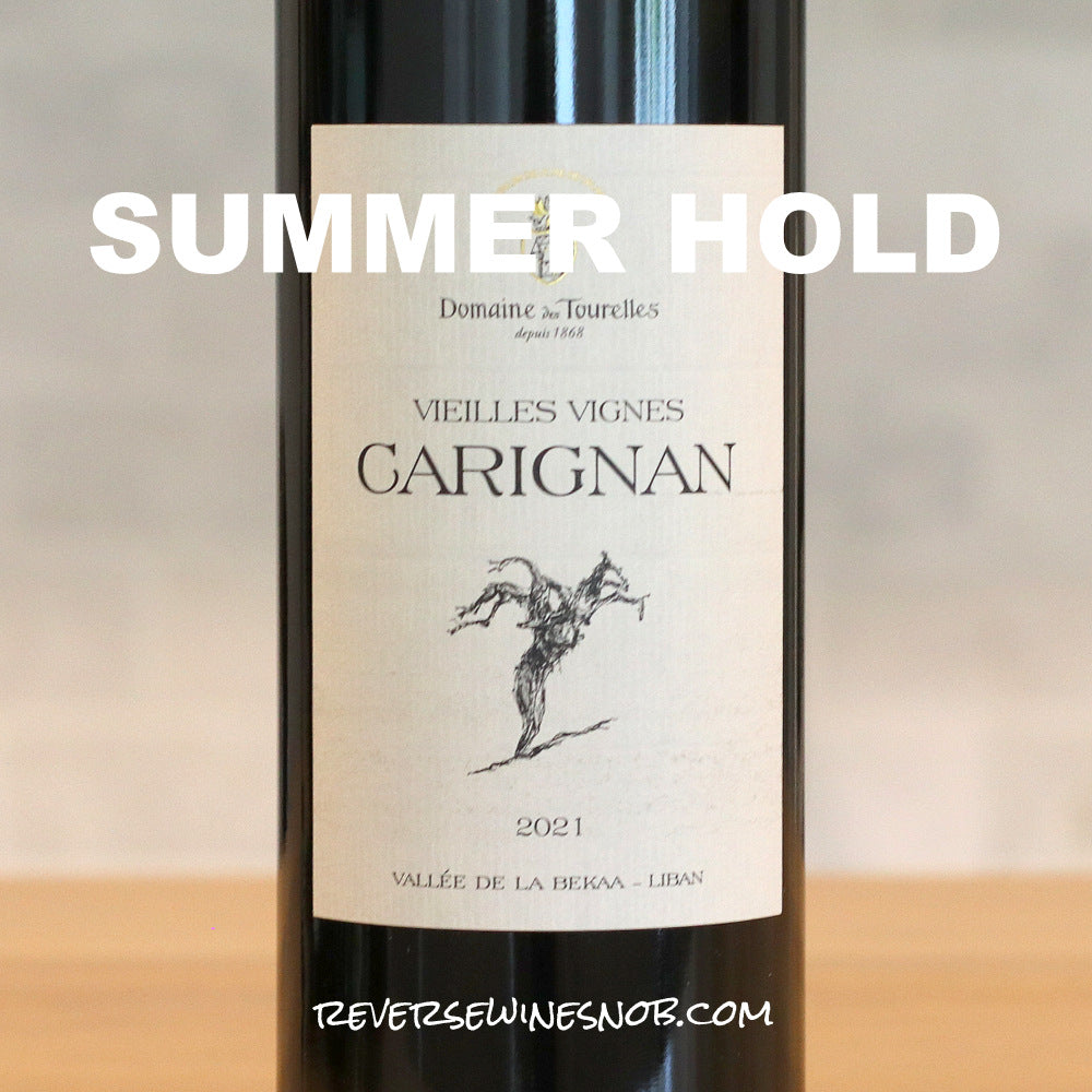 Domaine des Tourelles 2021 Vieilles Vignes Carignan 4 Bottles SUMMER HOLD