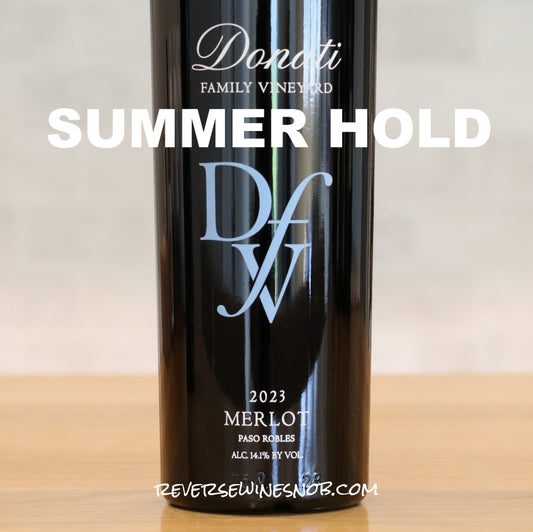 Donati Family Vineyard 2023 Merlot 6 Bottles SUMMER HOLD