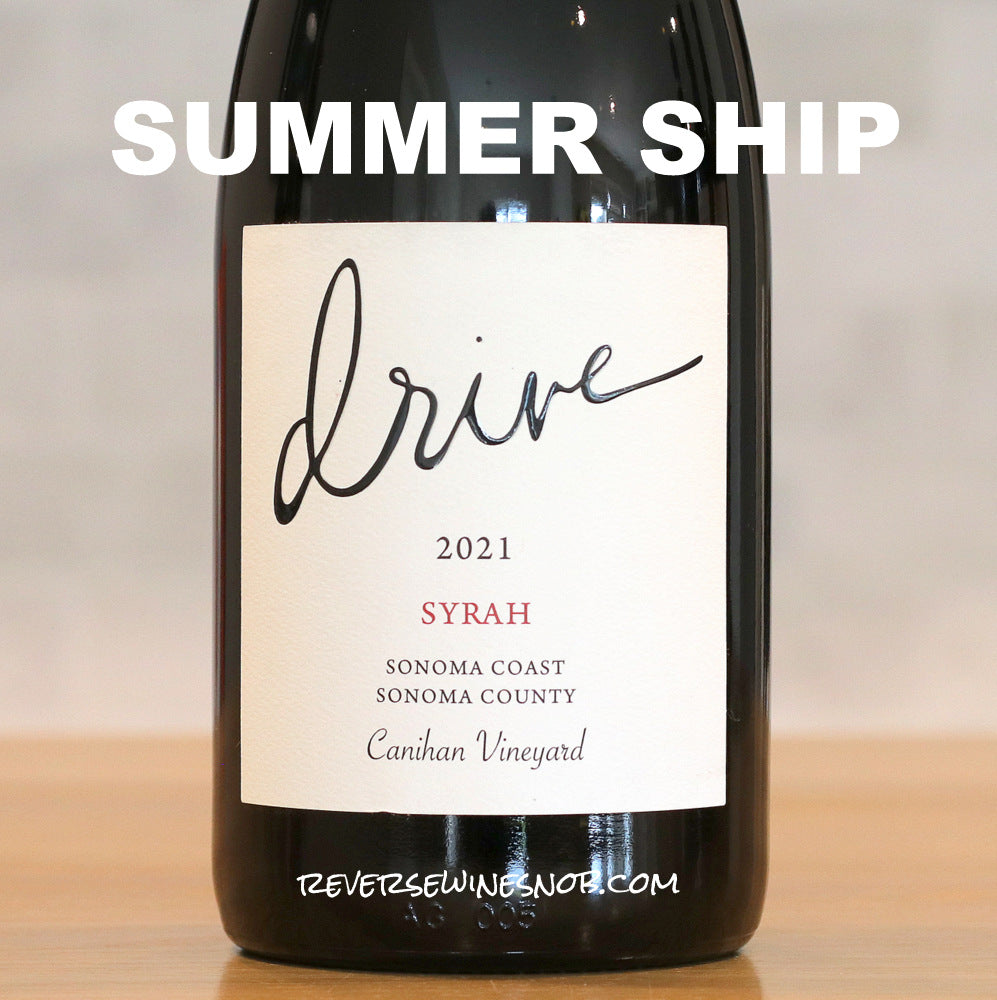 Drive Wines 2021 Syrah, Canihan Vineyard 4 Bottles SUMMER SHIP
