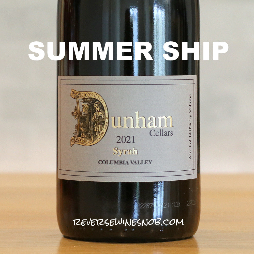 Dunham Cellars 2021 Syrah 4 Bottles SUMMER SHIP