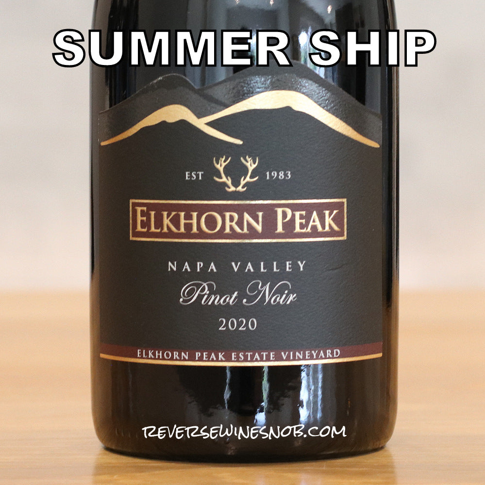 Elkhorn Peak 2020 Napa Valley Pinot Noir 3 Bottles SUMMER SHIP