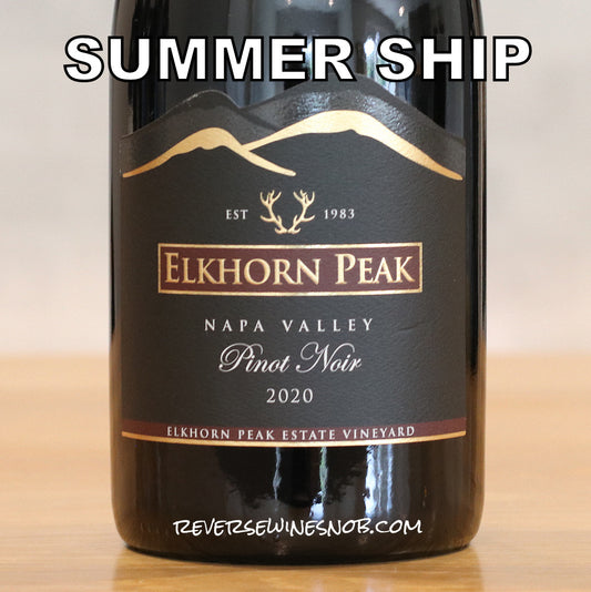 Elkhorn Peak 2020 Napa Valley Pinot Noir 3 Bottles SUMMER SHIP