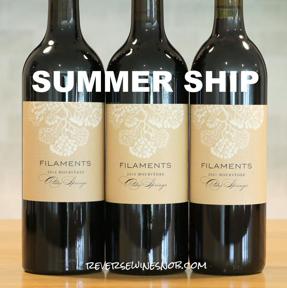 Filaments 2018, 2019, 2021 Alder Springs Mourvedre 3 Bottles SUMMER SHIP