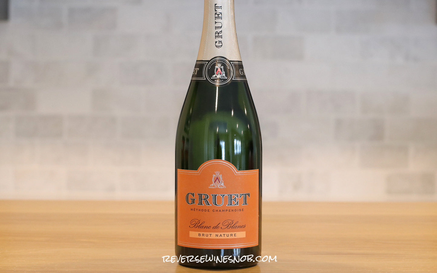 Gruet Brut Nature Blanc de Blancs Sparkling 6 Bottles
