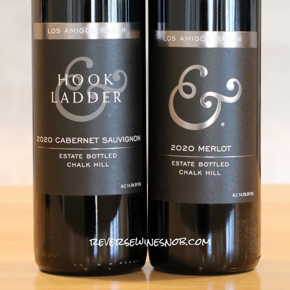 Hook & Ladder Cabernet Sauvignon and Merlot 2020 4 Bottles