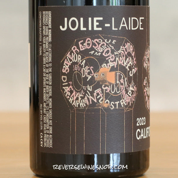Jolie-Laide 2023 Syrah 4 Bottles SUMMER HOLD