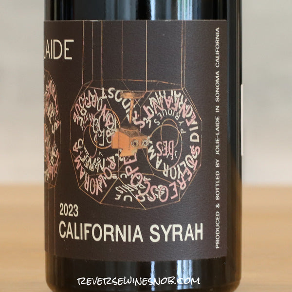 Jolie-Laide 2023 Syrah 4 Bottles SUMMER HOLD