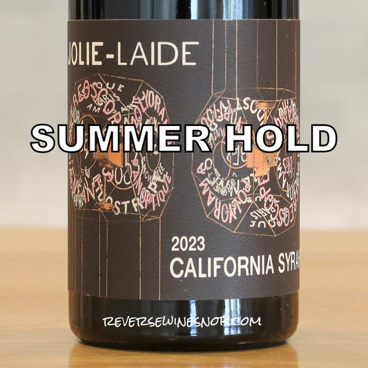 Jolie-Laide 2023 Syrah 4 Bottles SUMMER HOLD