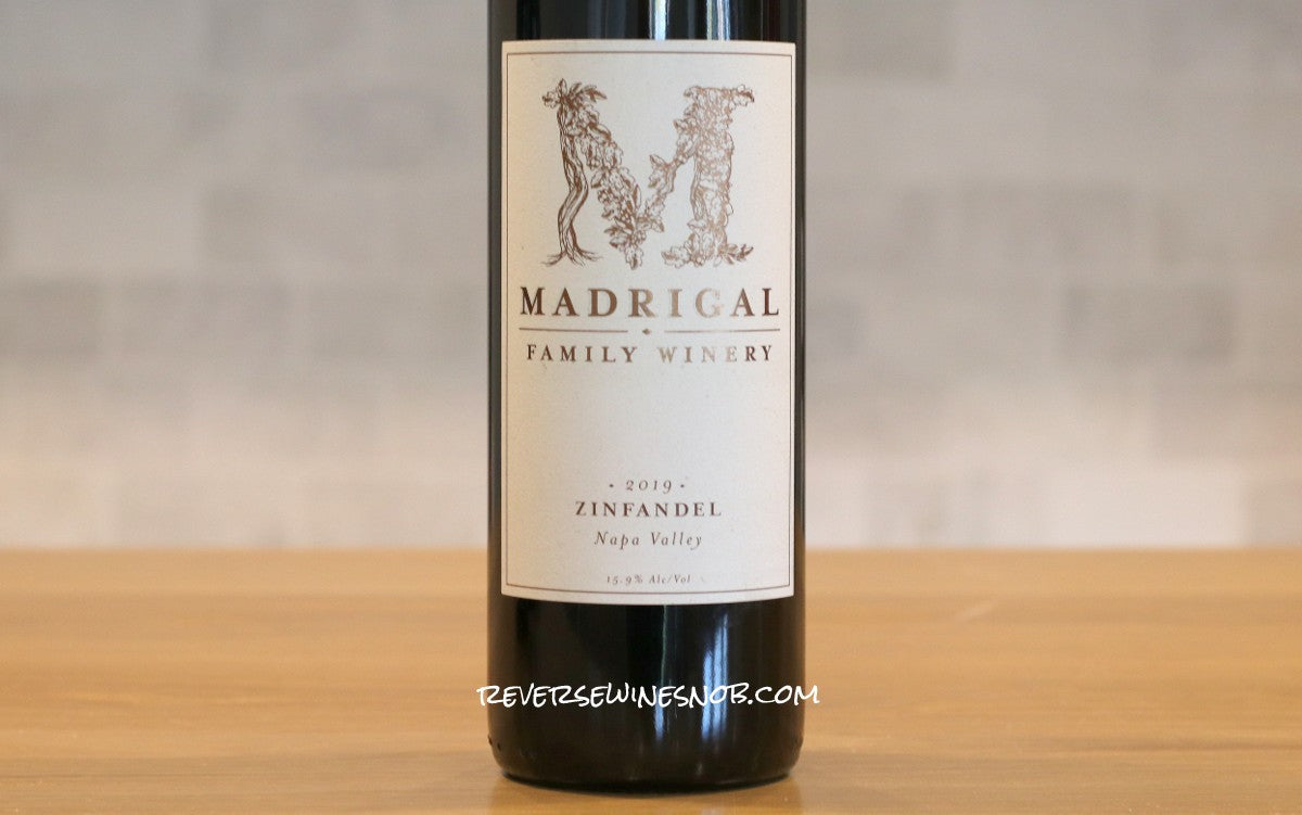Madrigal 2019 Napa Valley Zinfandel - 4 Bottles