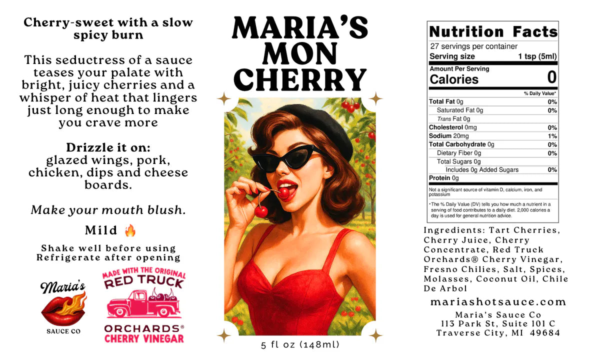 Maria's Sauce Co. Hot Sauce Set 5 Pack