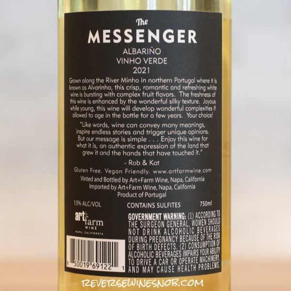 Messenger Albarino 2021 Vinho Verde 4 Bottles
