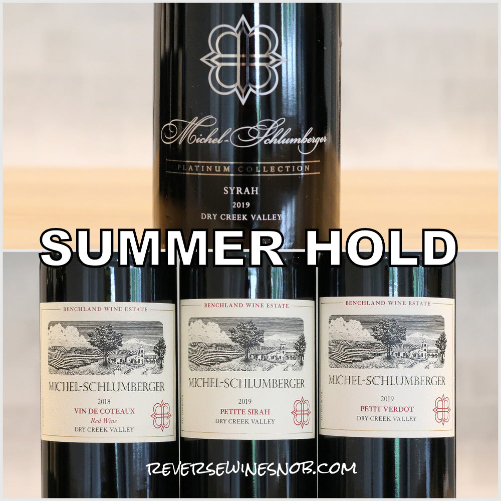 Michel-Schlumberger 2019 Mixed Reds 4 Bottles SUMMER HOLD
