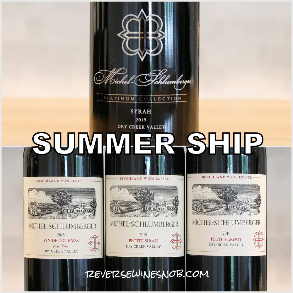 Michel-Schlumberger Mixed Reds 4 Bottles SUMMER SHIP