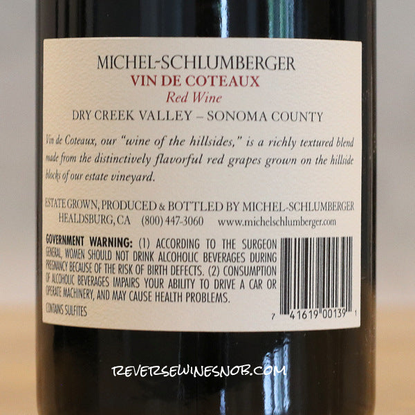 Michel-Schlumberger Mixed Reds 4 Bottles SUMMER SHIP