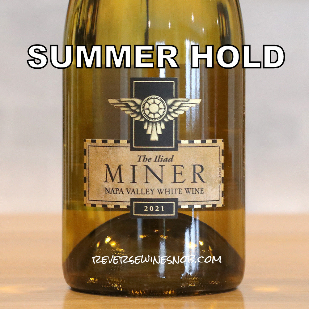 Miner 2021 The Iliad Napa Valley White Wine 4 Bottles SUMMER HOLD