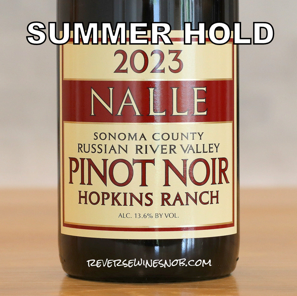 Nalle 2023 Pinot Noir 3 Bottles SUMMER HOLD