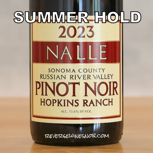 Nalle 2023 Pinot Noir 3 Bottles SUMMER HOLD