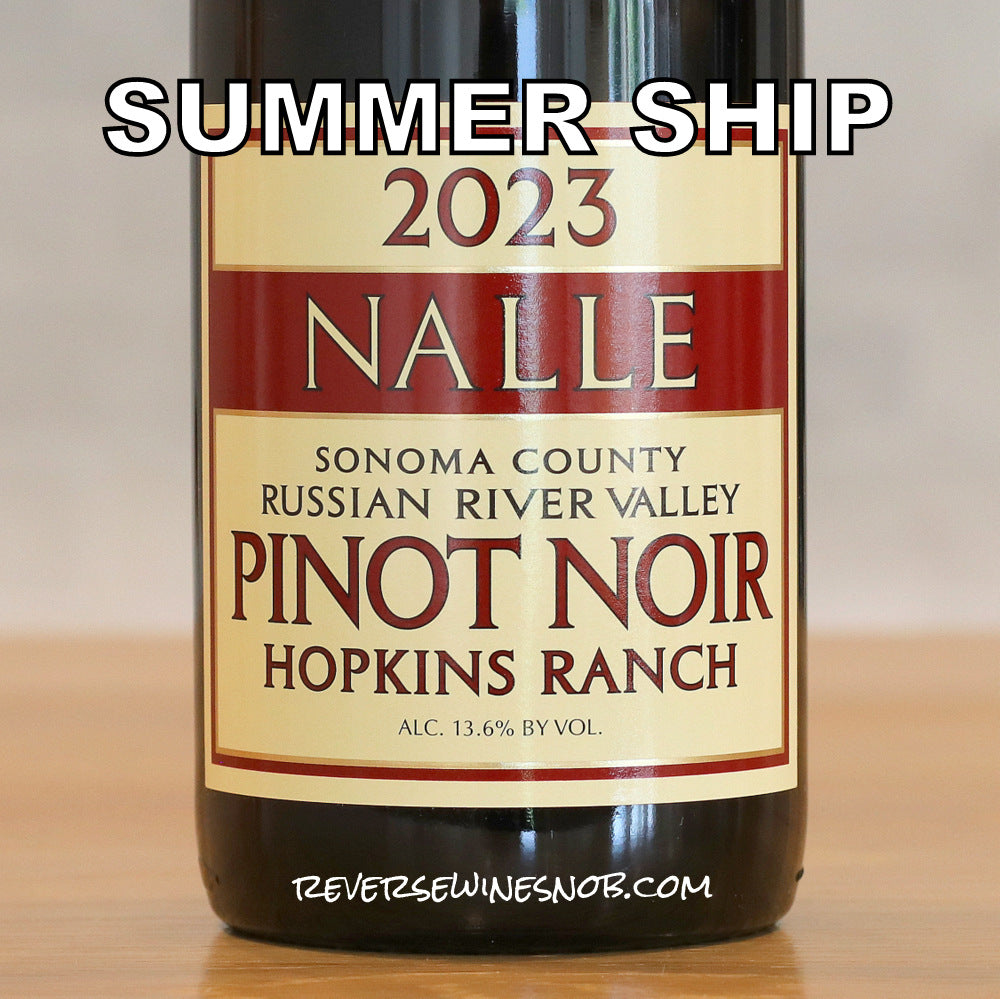 Nalle 2023 Pinot Noir 3 Bottles SUMMER SHIP