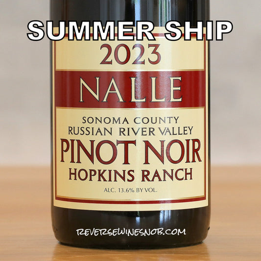 Nalle 2023 Pinot Noir 3 Bottles SUMMER SHIP