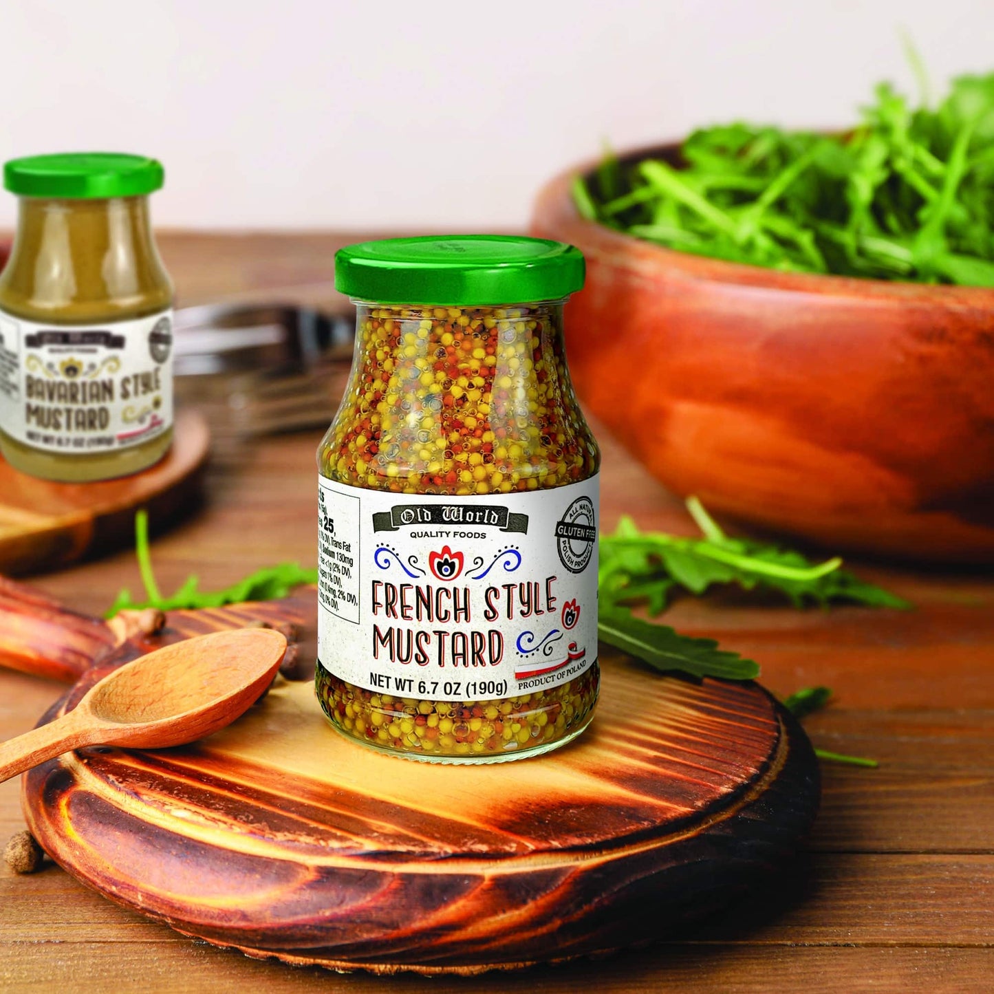 Old World Premium European Style Mustards 4 Pack