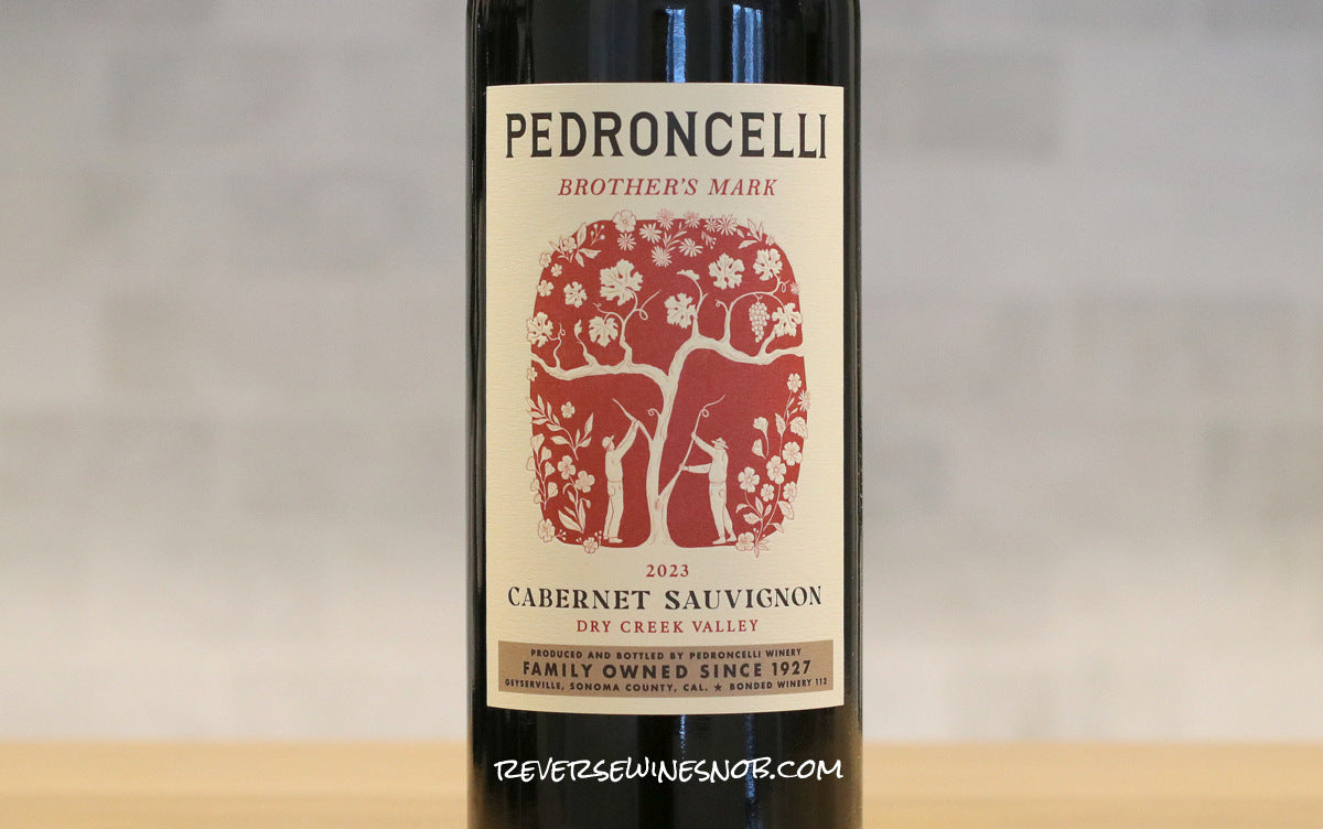Pedroncelli 2023 Brother's Mark Cabernet Sauvignon 6 Bottles