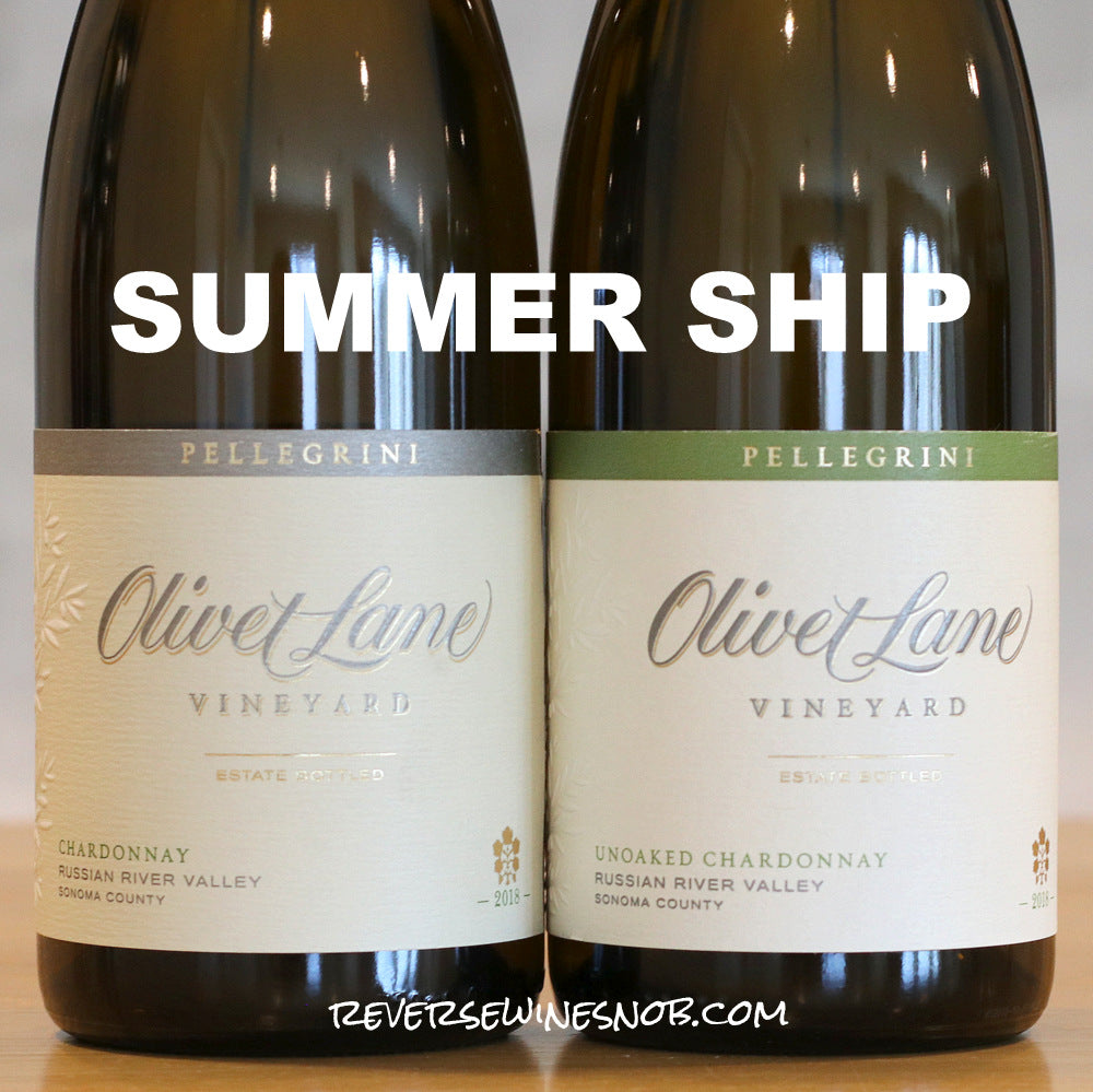 Pellegrini 2018 Olivet Lane Chardonnays 4 Bottles SUMMER SHIP