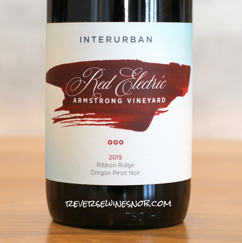 Red Electric Interurban 2019 Pinot Noir 3 Bottles