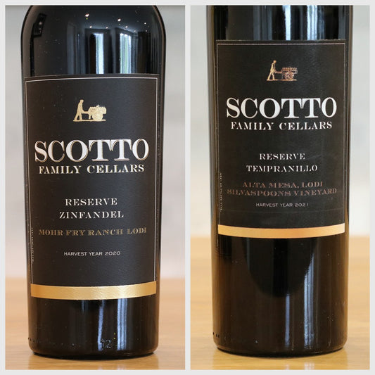 Scotto Family Cellars 2020 - 2021 Reserve Reds 6 Bottles