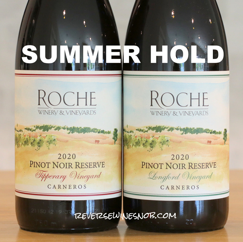 Roche Winery 2020 Reserve Pinot Noir 4 bottles SUMMER HOLD