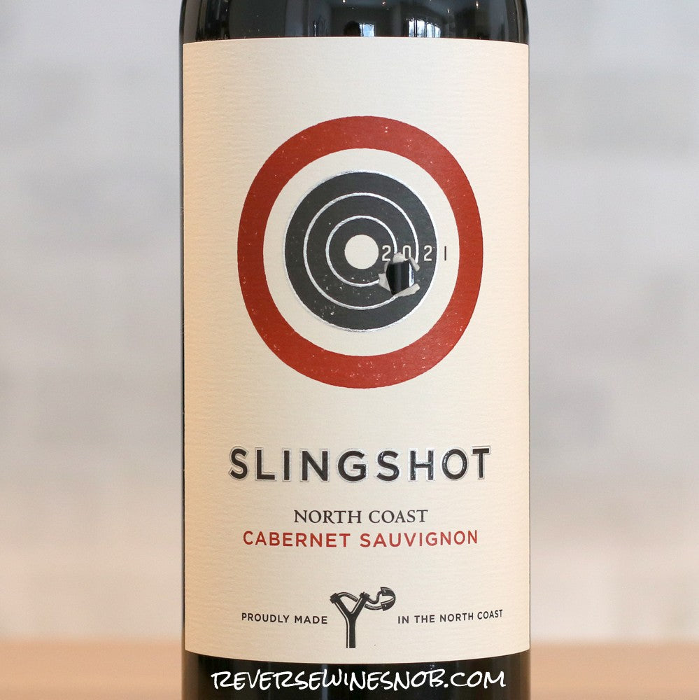 Slingshot 2021 Cabernet Sauvignon 4 Bottles - SHIP NOW