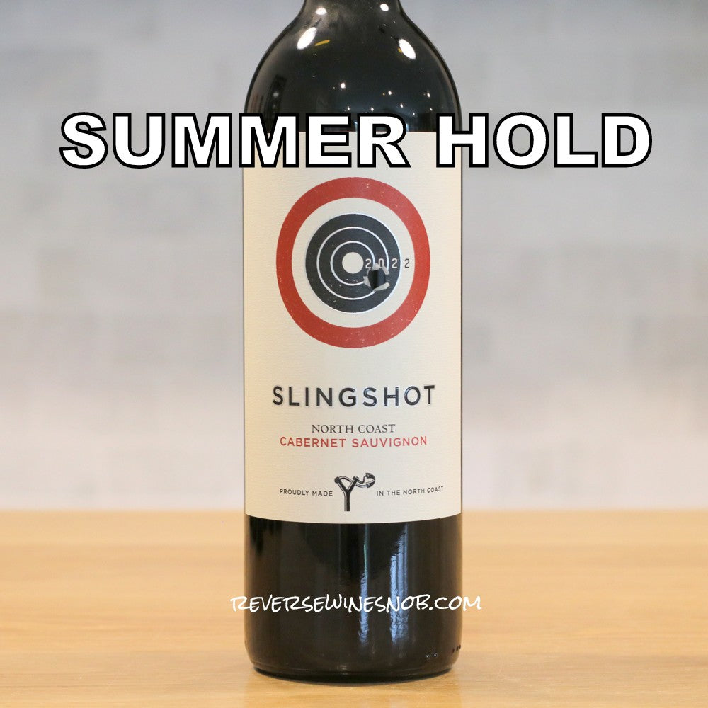 Slingshot 2022 North Coast Cabernet Sauvignon 6 Bottles SUMMER HOLD