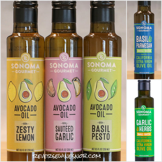 Sonoma Gourmet Avocado & Olive Oils 5 Pack