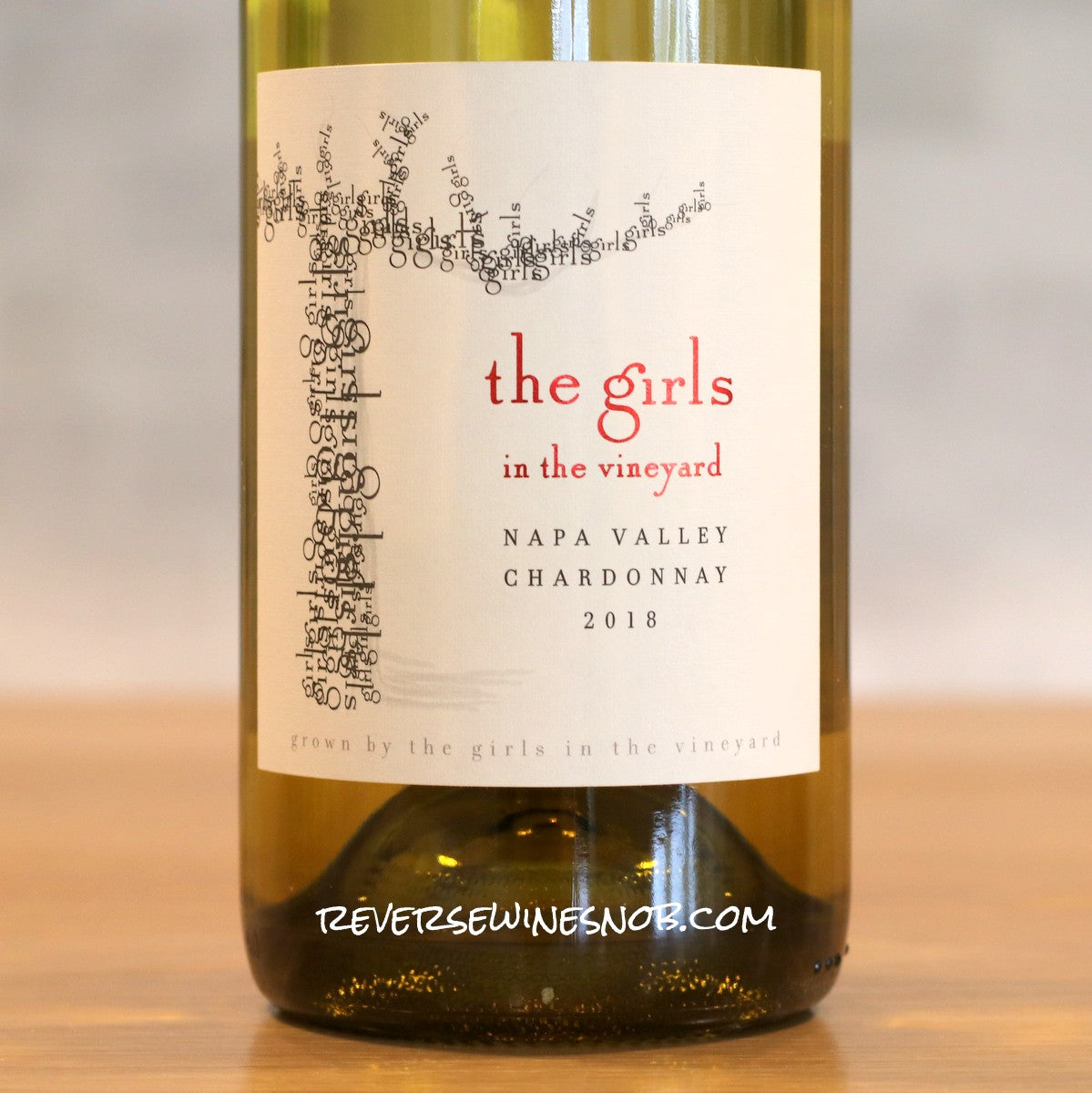 the girls in the vineyard Chardonnay 4 Bottles